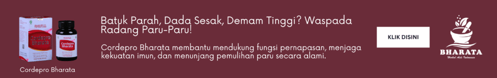 GDN cordepro radang paru paru